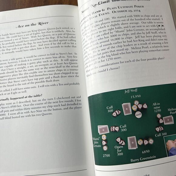 Ace on the River : An Advanced Poker Guide by Barry Greenstein 2005 - Picture 4 of 5